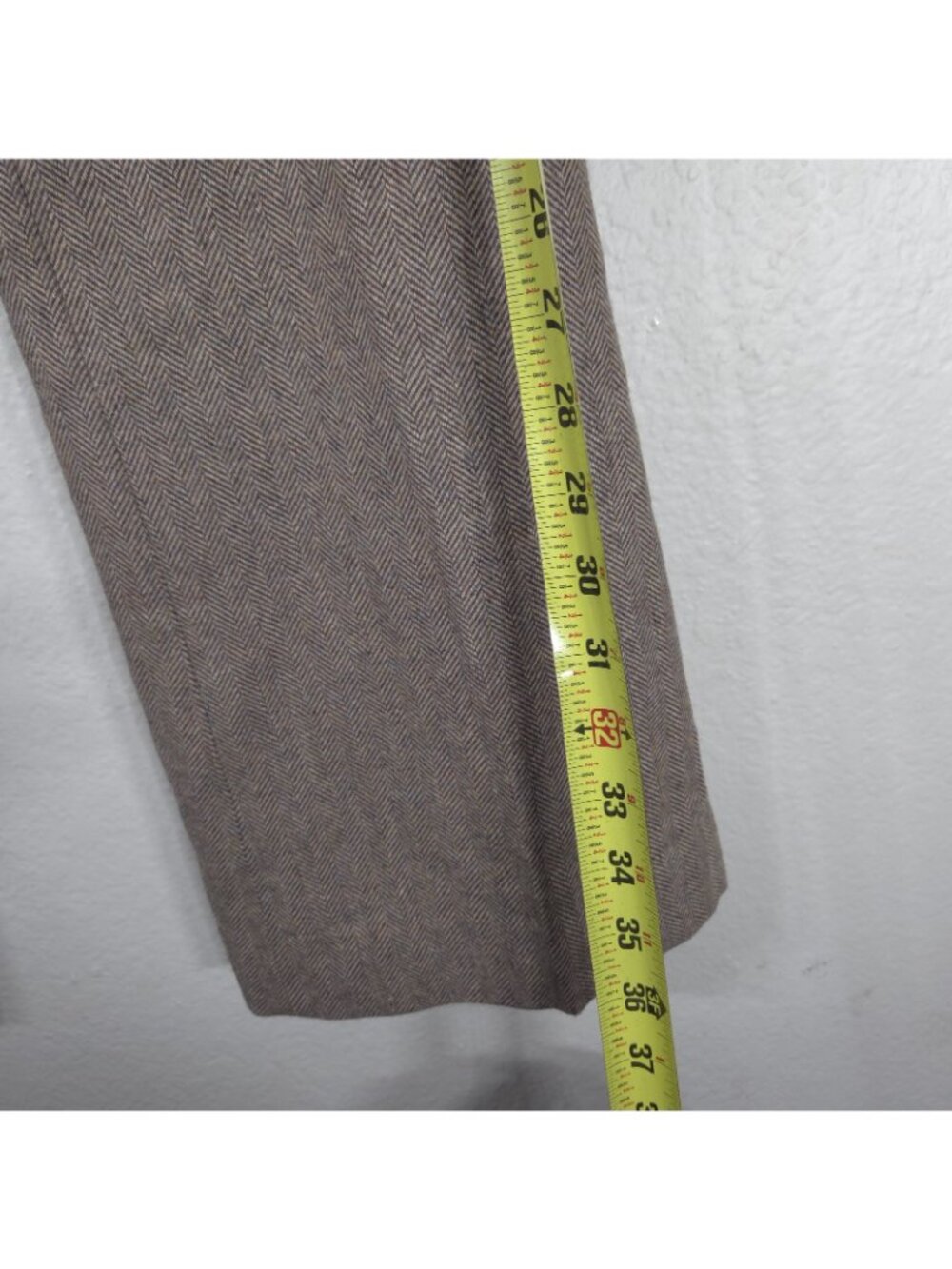 The Limited Tan Wool Blend Flare Pants Women's Size 6P Cassidy Fit Relaxed Hip - Picture 14 of 16